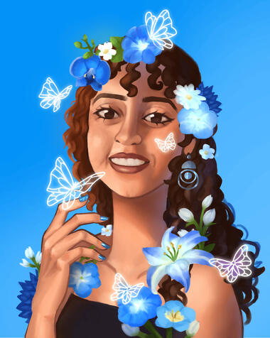 Retrato para @quaseodelfo